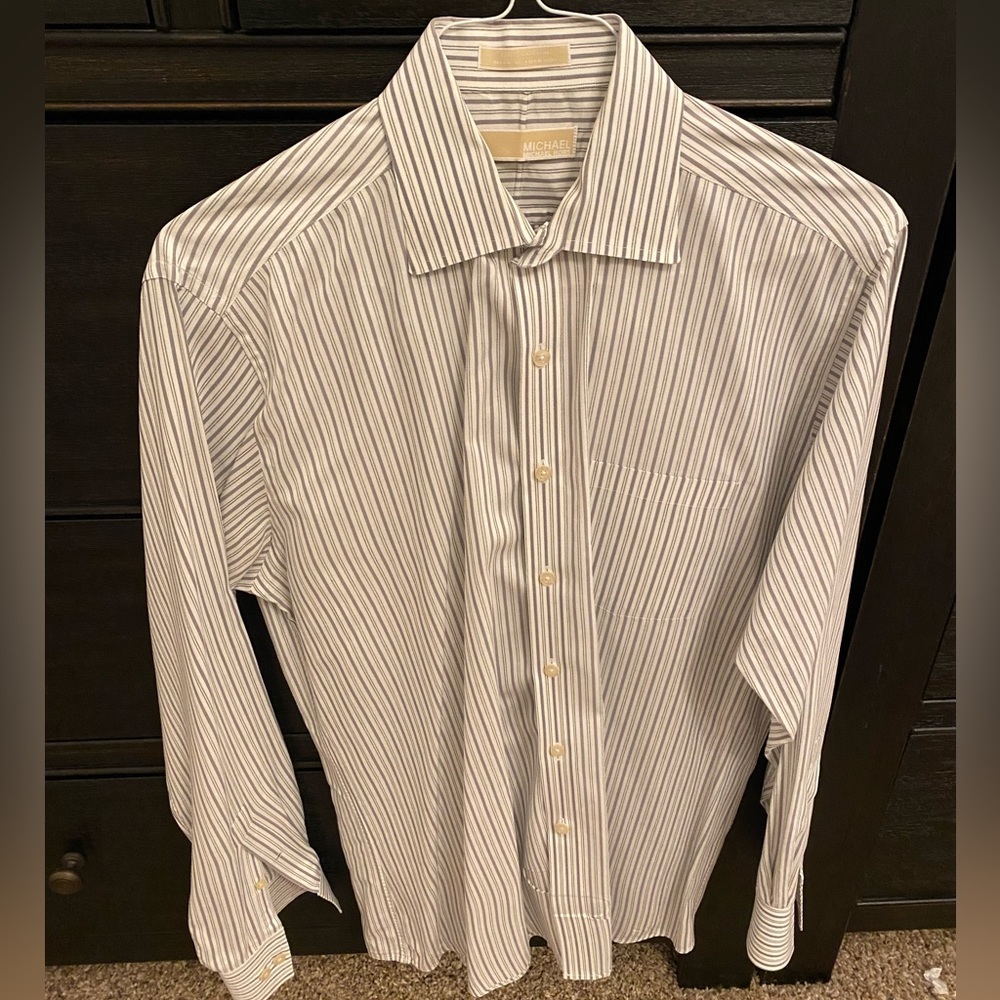 Michael Kors Designer Dress Shirt 16 34/35